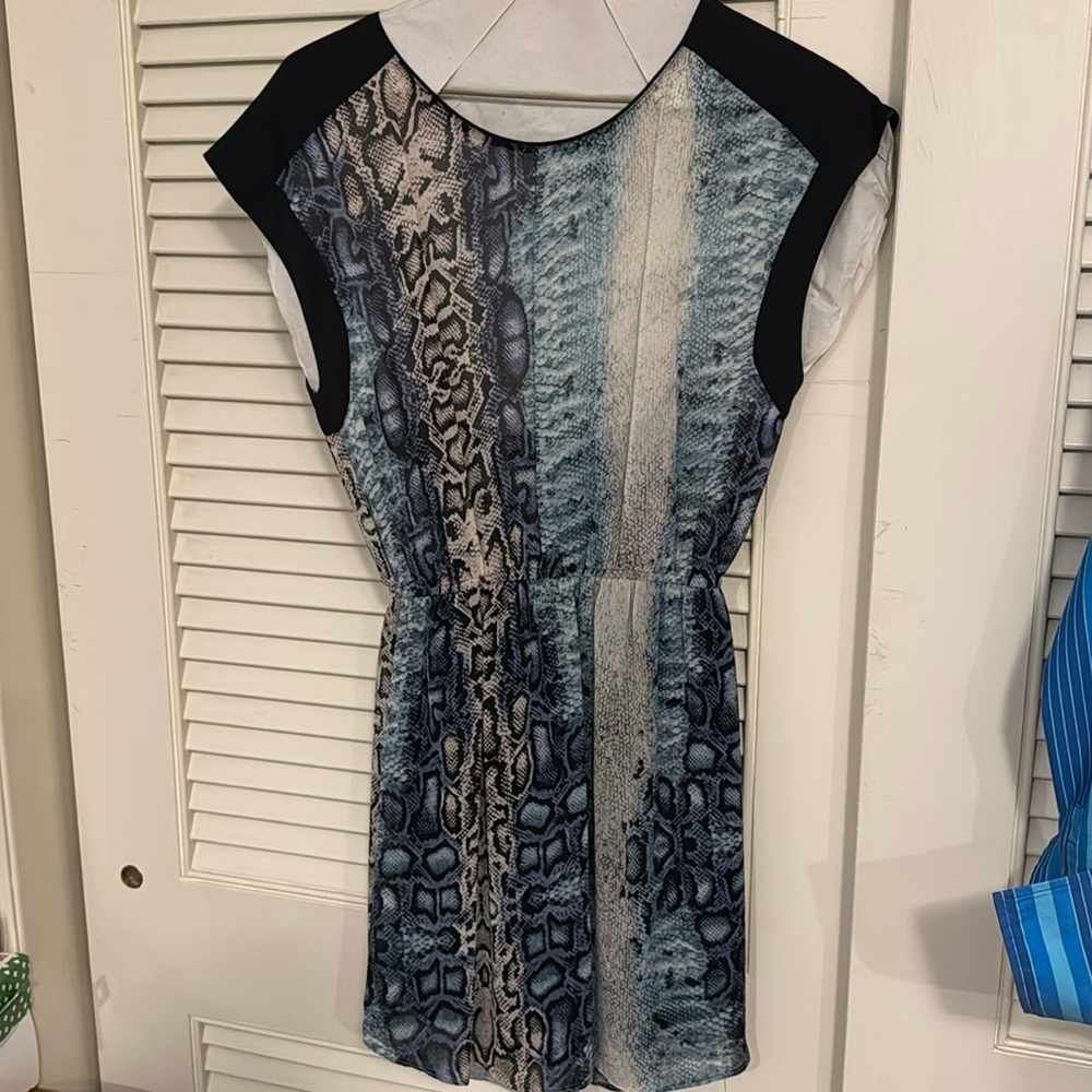 Aqua dress. Worn once